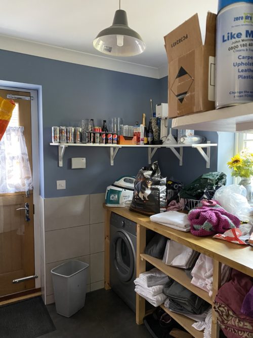 Utility Room Before