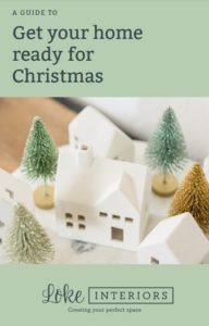 Front cover of free guide to get your home ready for Christmas